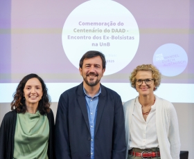 Encontro do Serviço Alemão de Intercâmbio Acadêmico com os ex-bolsistas do DF. 31/10/2025 Foto: Beto Monteiro/Ascom UnB